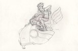 Production sketch by Randy Haycock